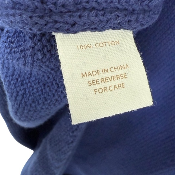 NWT! BRIT.NY Women's American Flag 1X Blue Pullover Sweater Hoodie Long Sleeve - Picture 9 of 10